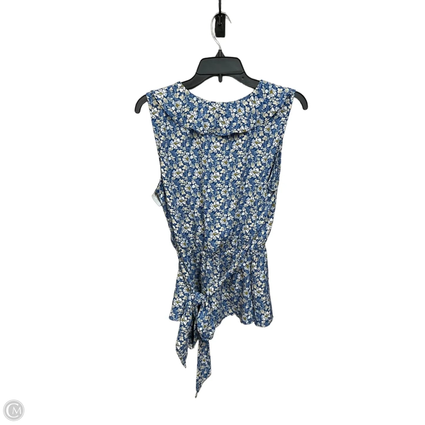 Blouse Sleeveless By Max Studio In Floral Print, Size: L