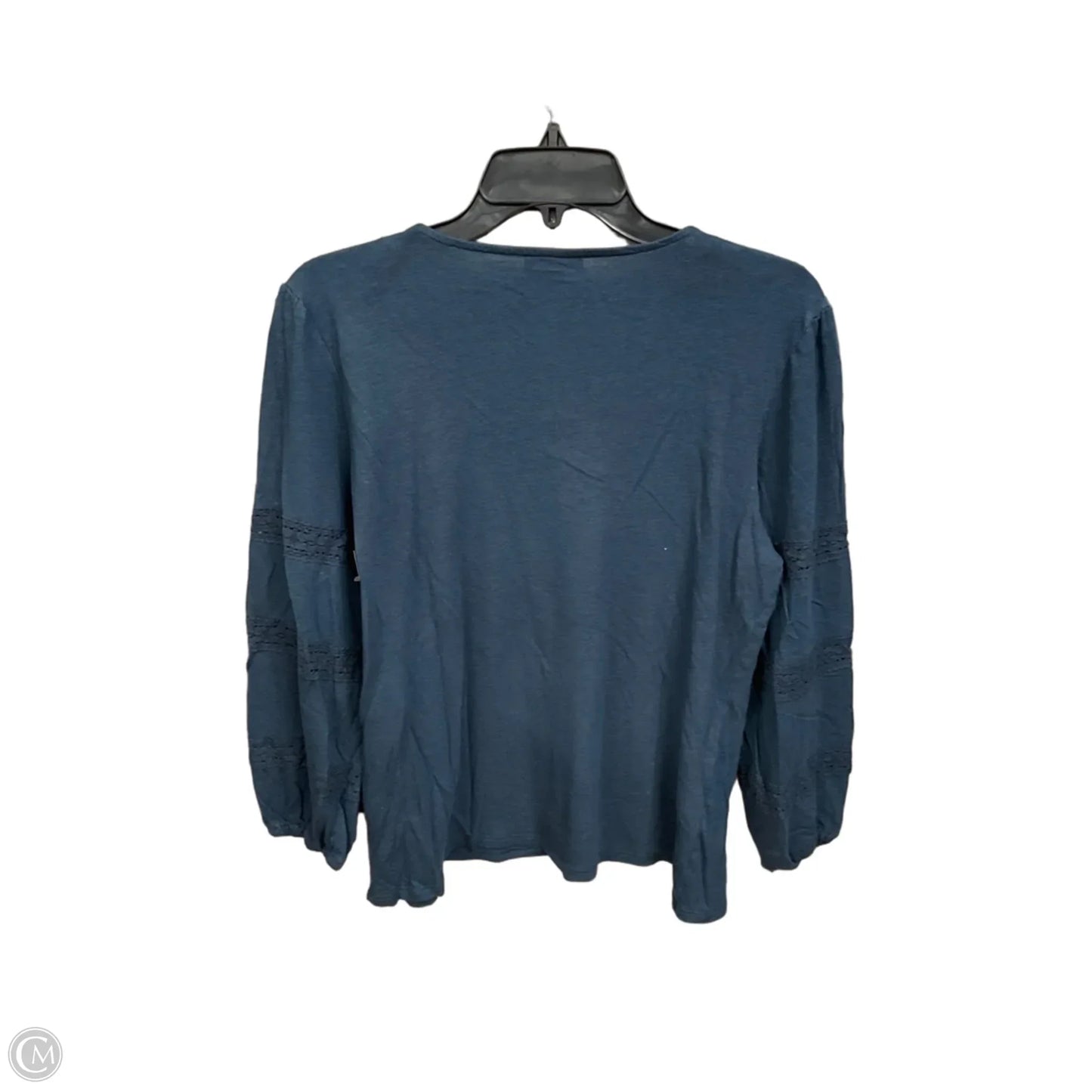 Top Long Sleeve By 1.state In Blue, Size: Xl