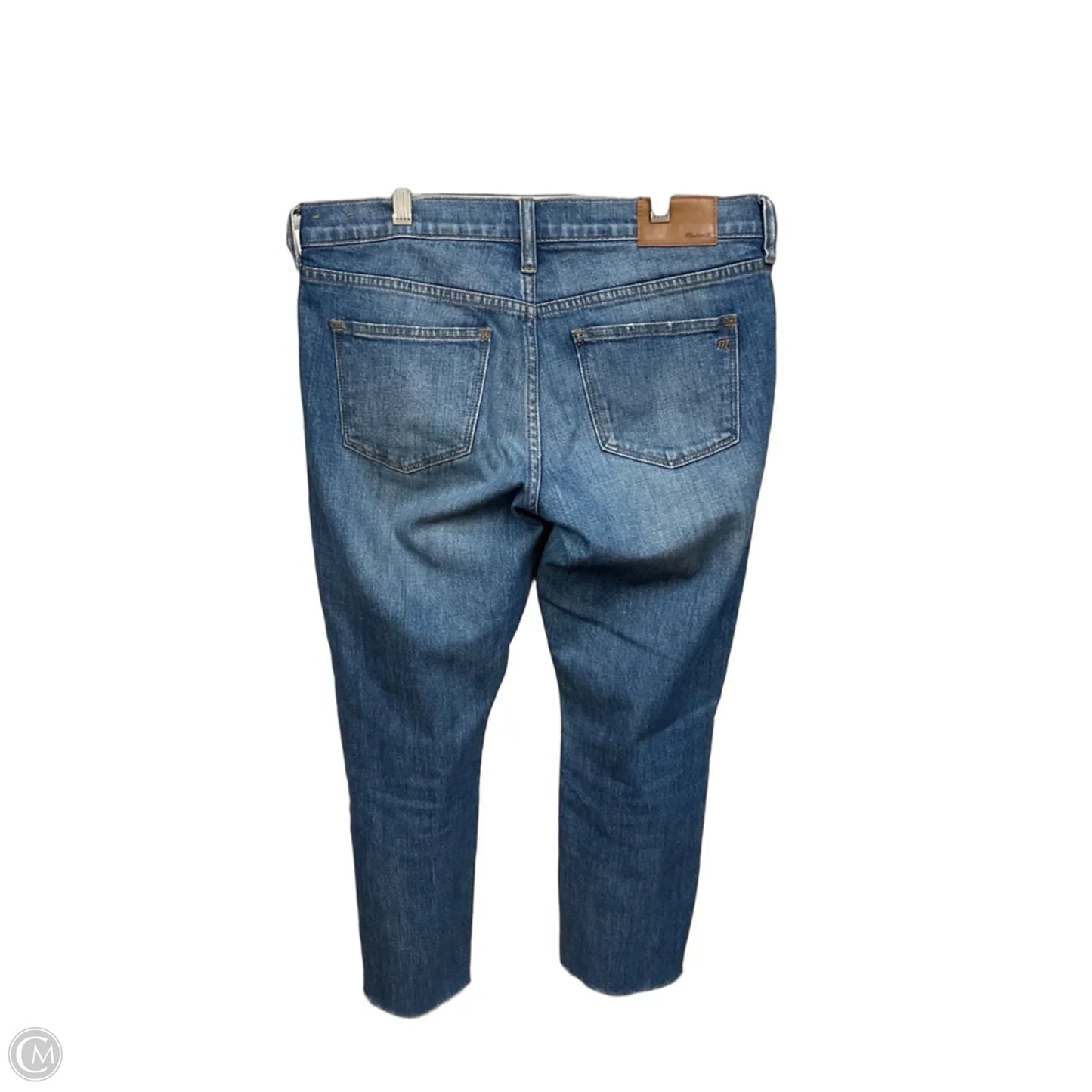 Jeans Cropped By Madewell In Blue Denim, Size: 2