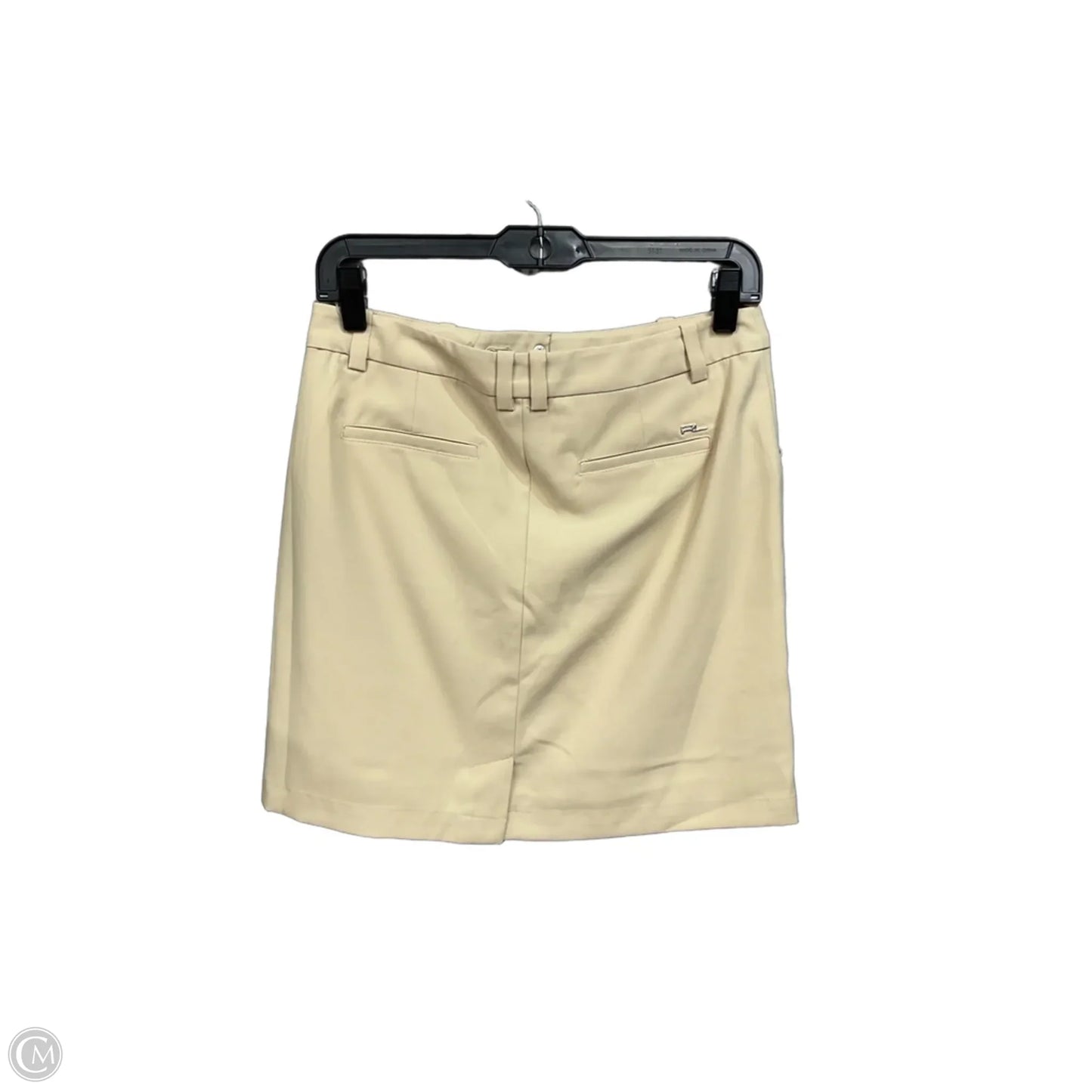 Skirt Mini & Short By Ralph Lauren In Yellow, Size: 0