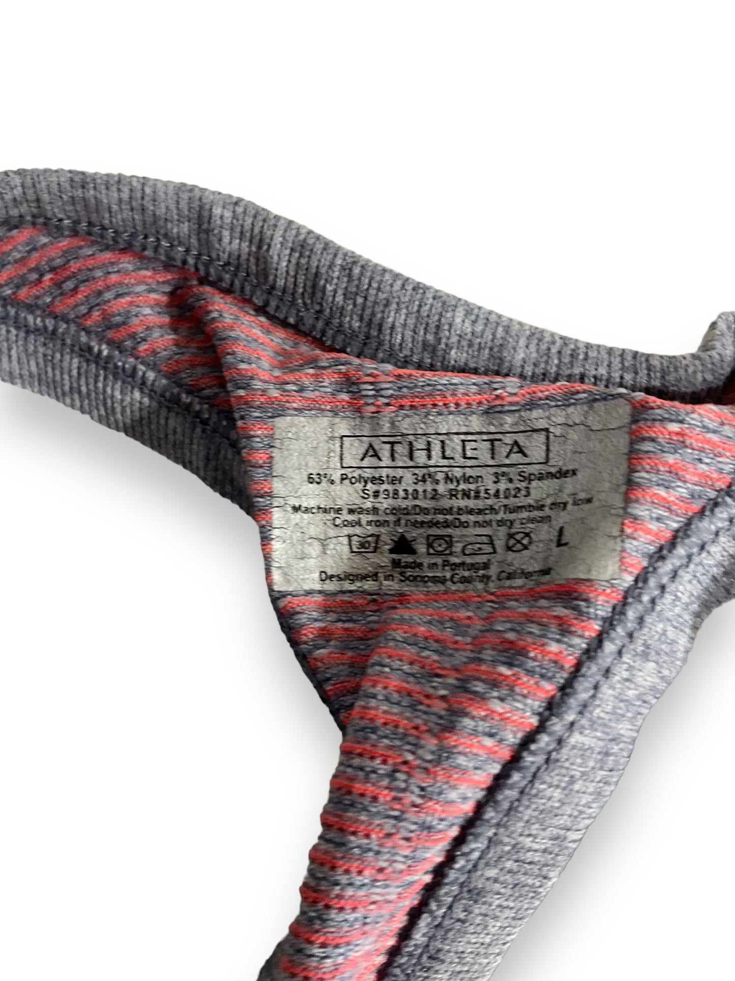 Athletic Tank Top By Athleta Size: L