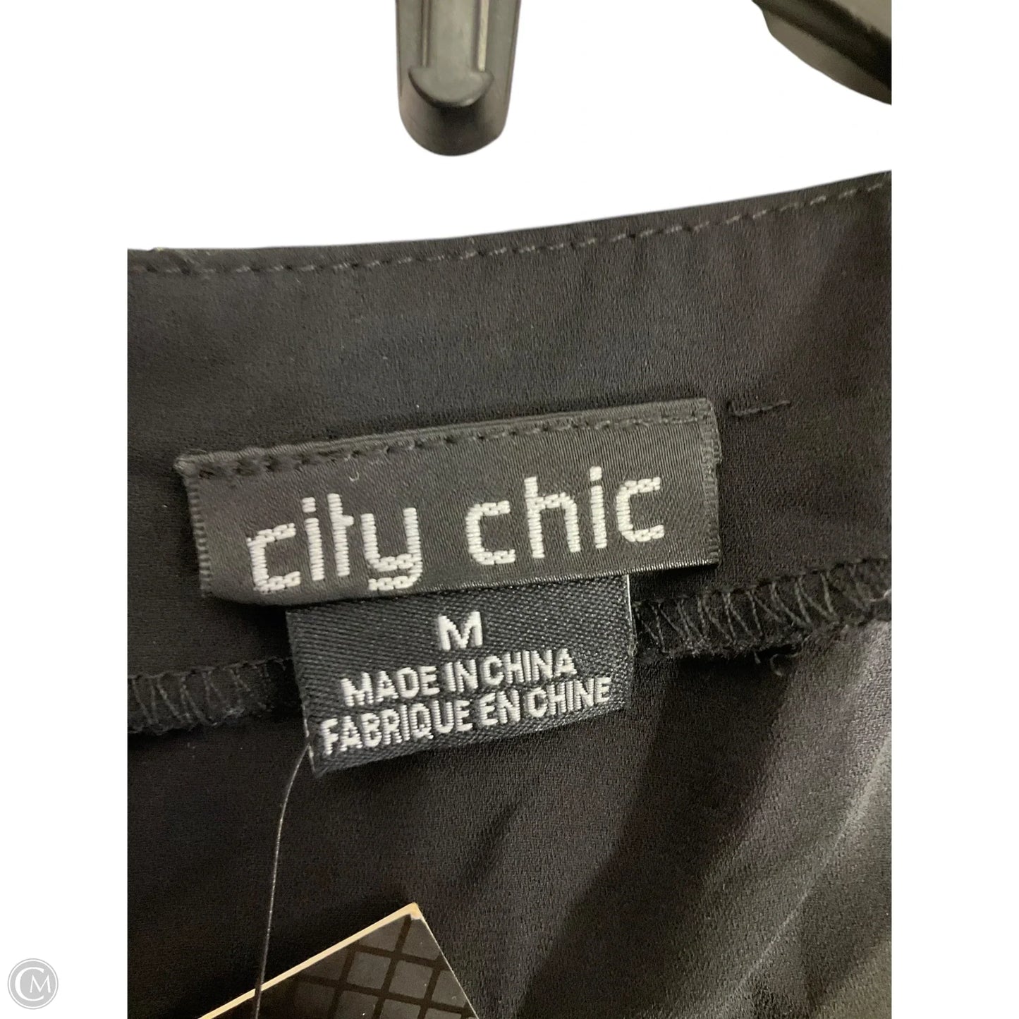 Top Sleeveless By City Chic In Black, Size: M