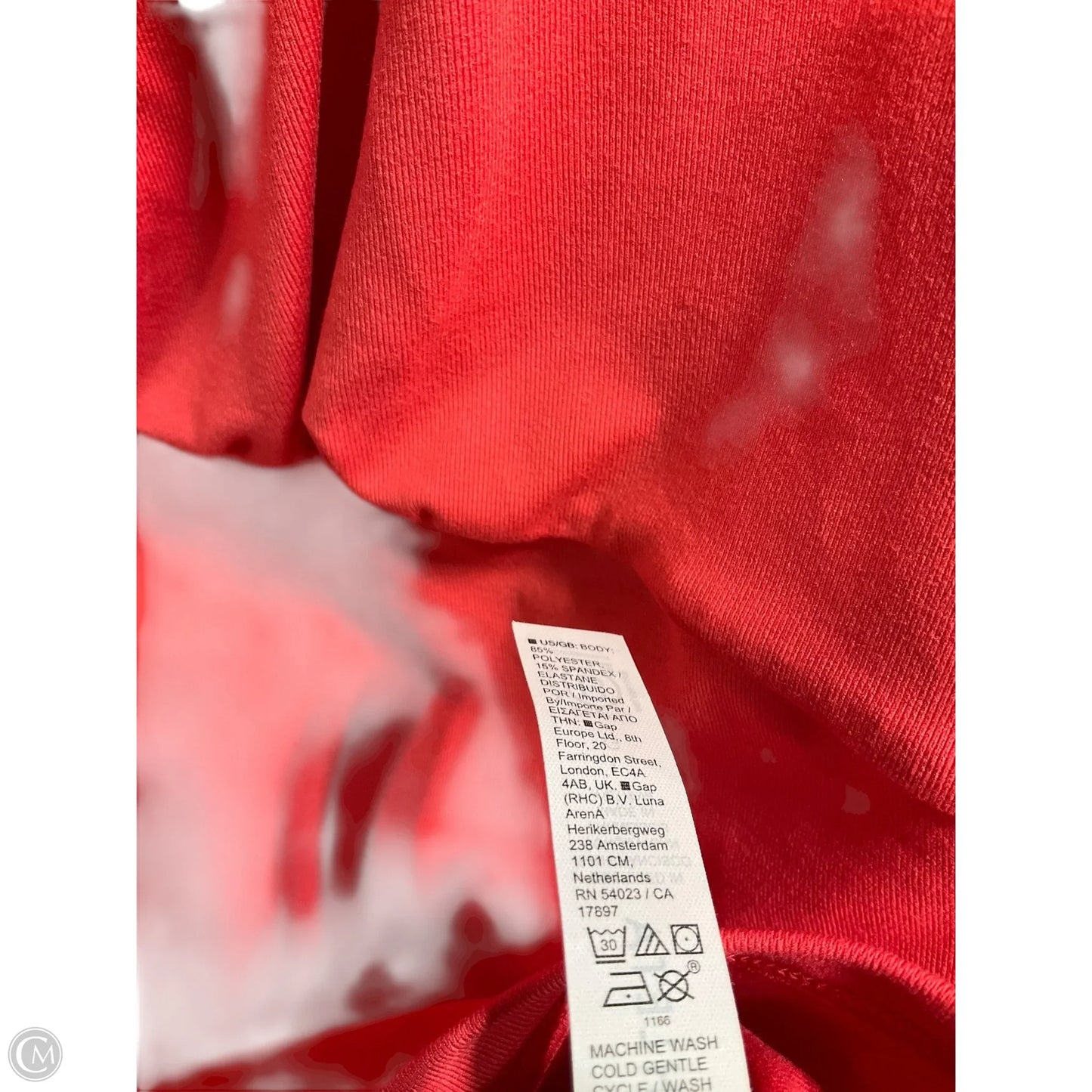 Top Long Sleeve Basic By Athleta In Orange