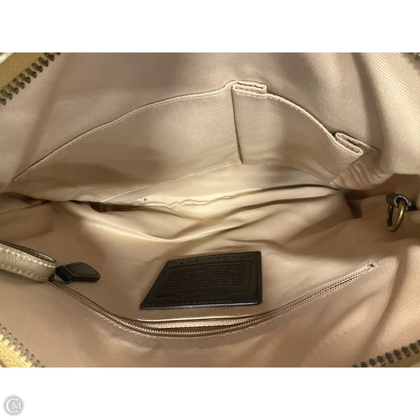 Handbag Designer By Coach, Size: Medium