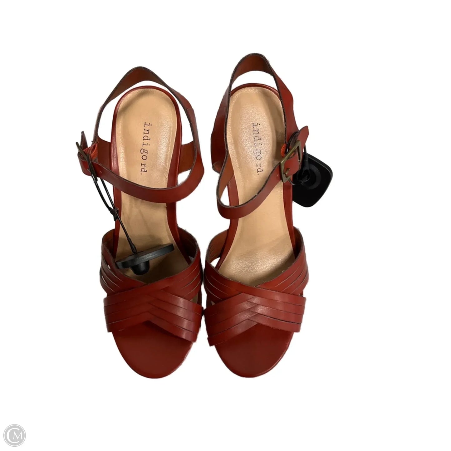 Shoes Heels Block By Indigo Rd In Orange, Size: 8