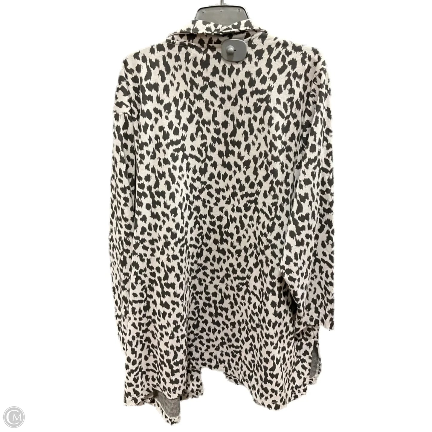 Cardigan By Maurices In Animal Print, Size: 4x