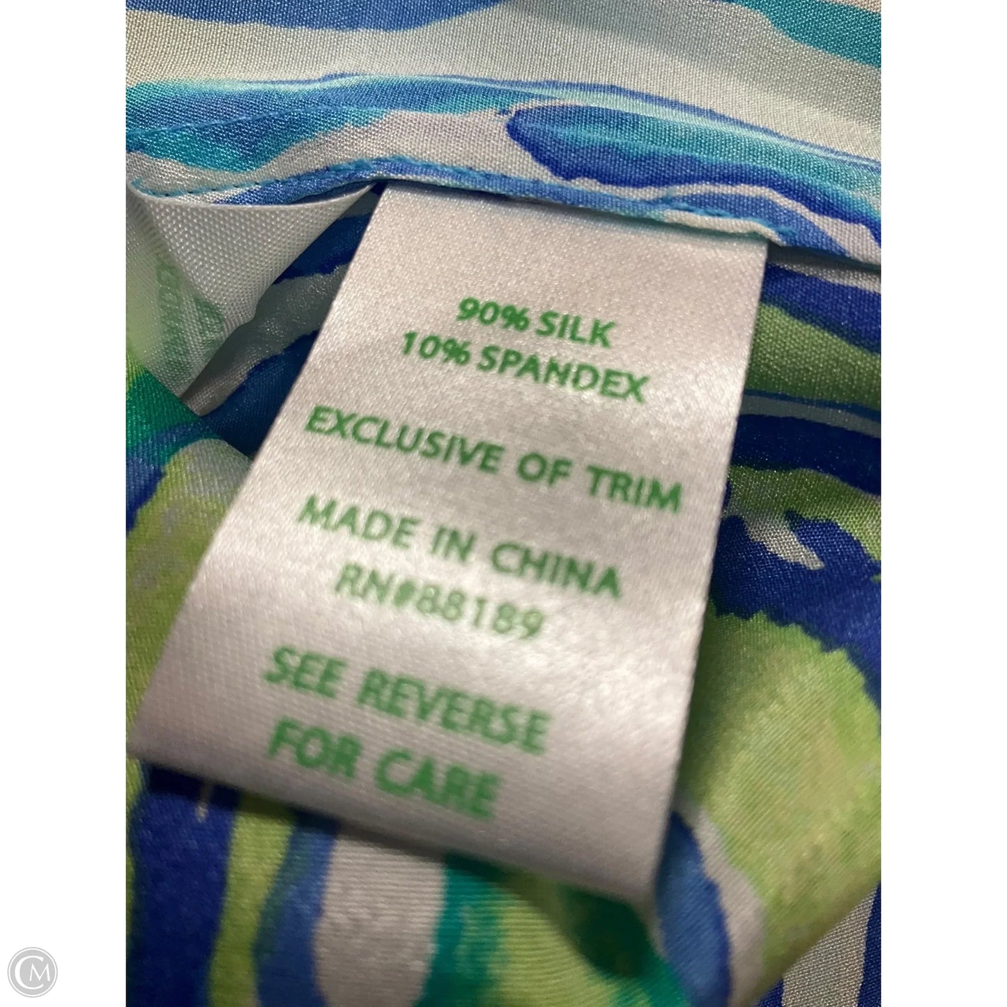 Top Long Sleeve Designer By Lilly Pulitzer In Blue, Size: Xs