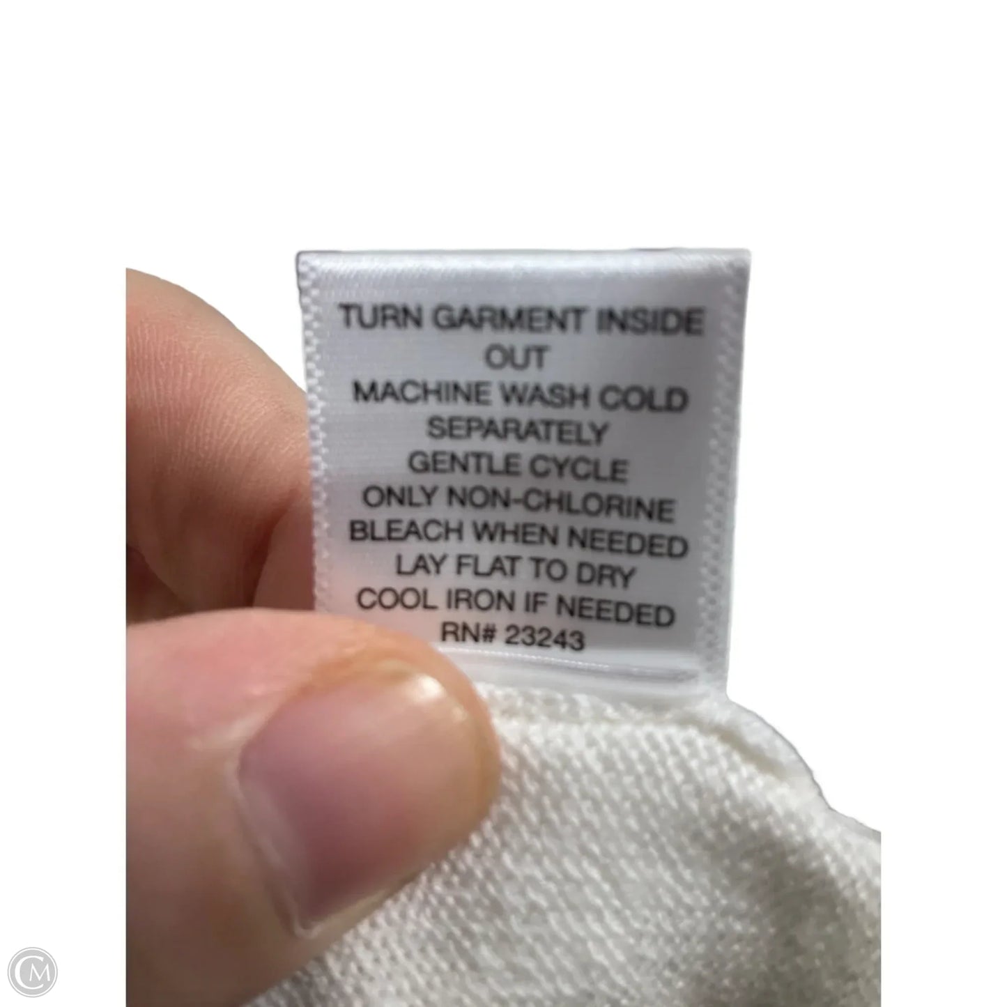 Top Long Sleeve Basic By New York And Co In Polkadot Pattern, Size: S