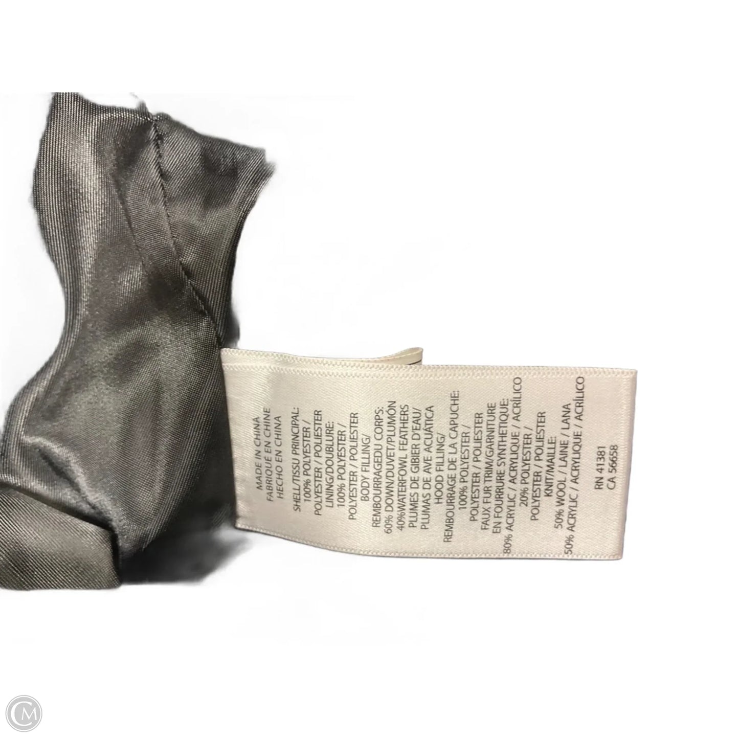 Coat Puffer & Quilted By Lauren By Ralph Lauren In Black, Size: Xs