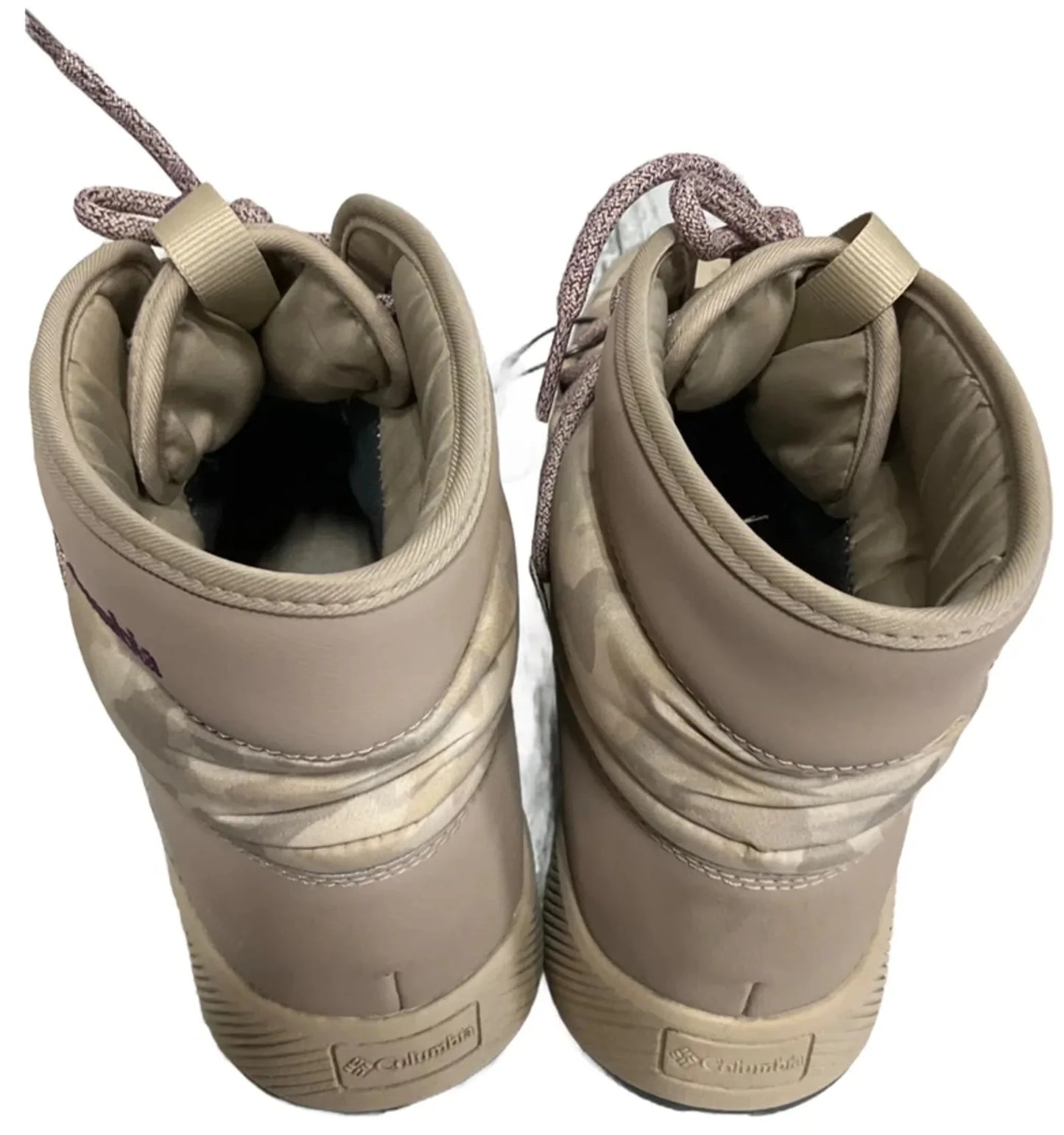 Boots Hiking By Columbia In Tan, Size: 9.5