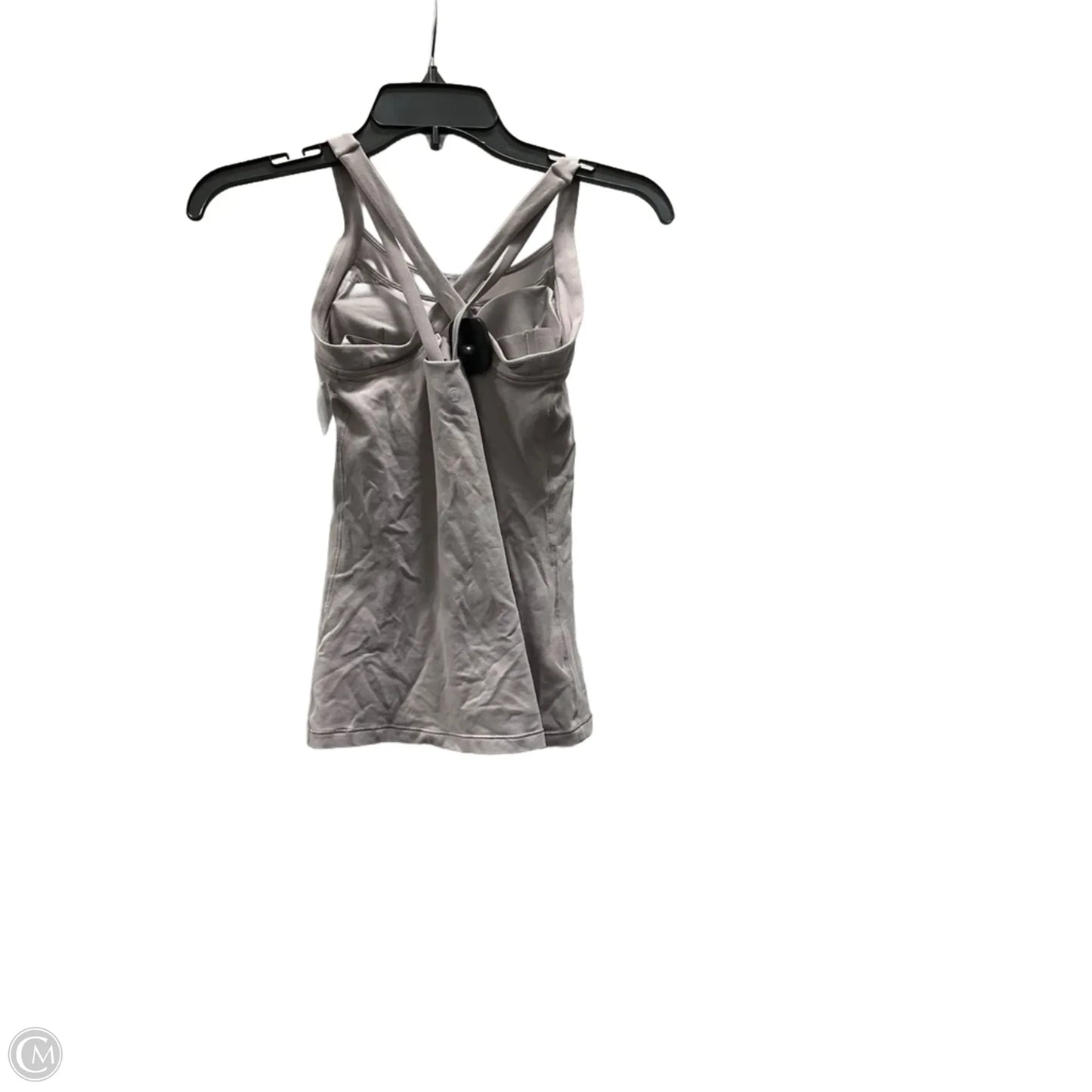 Athletic Tank Top By Lululemon In Grey, Size: 2