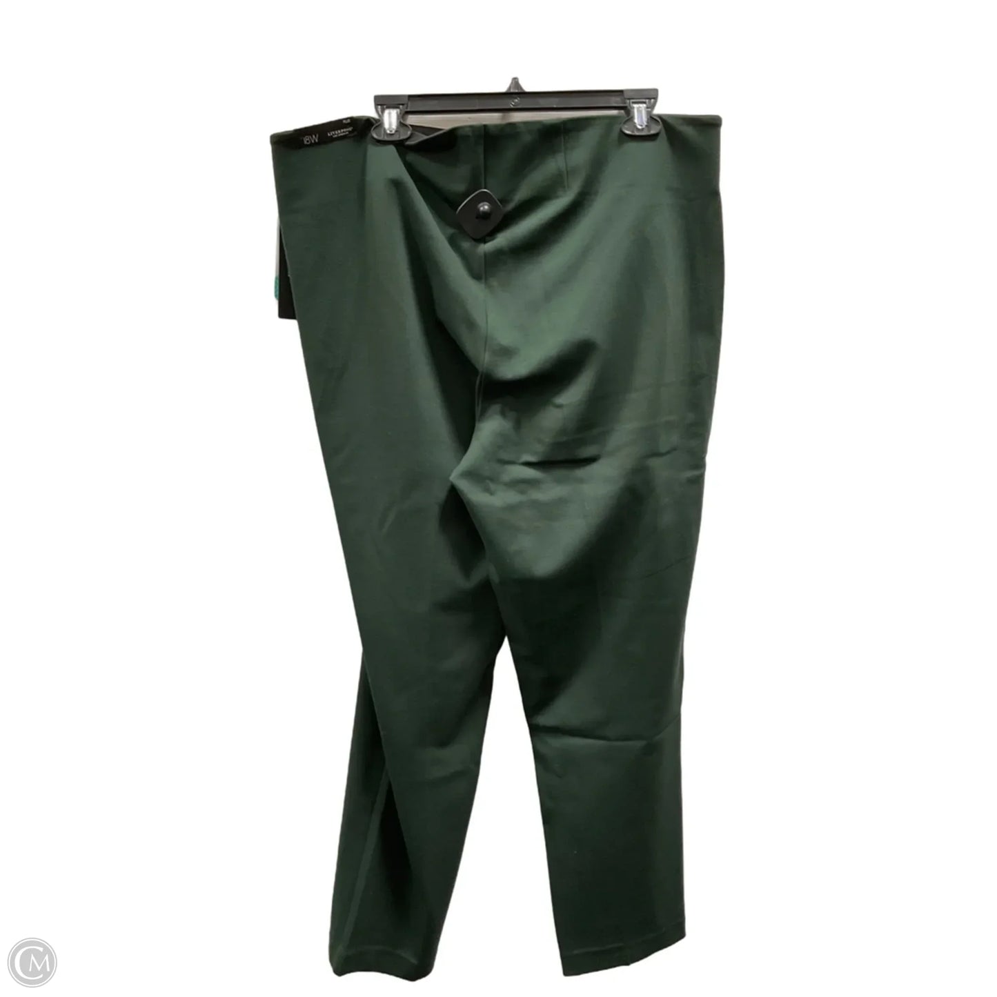 Pants Dress By Liverpool In Green, Size: 18