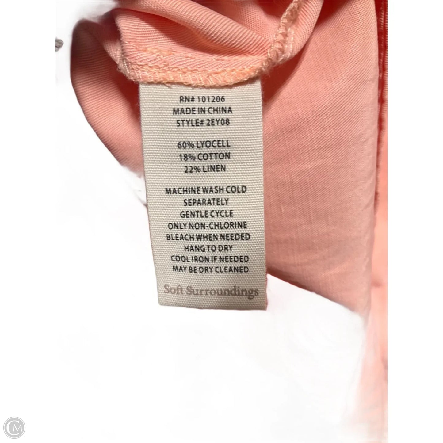 Dress Work By Soft Surroundings In Orange, Size: M