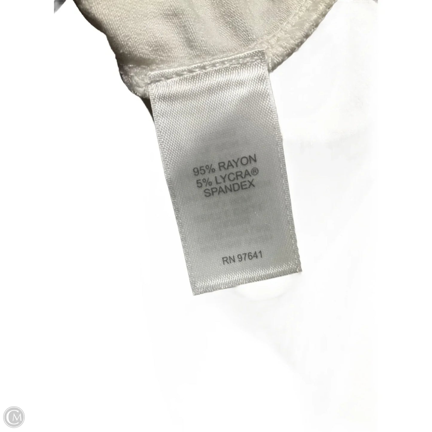 Top Short Sleeve Basic By J. Jill In Cream, Size: M