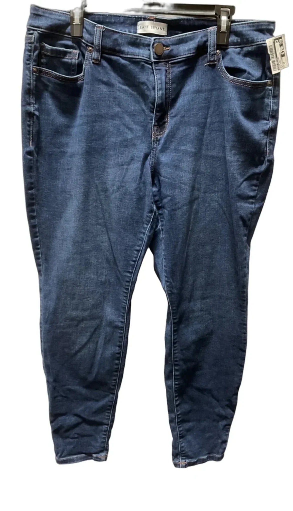 Jeans Skinny By Lane Bryant In Blue Denim, Size: 16