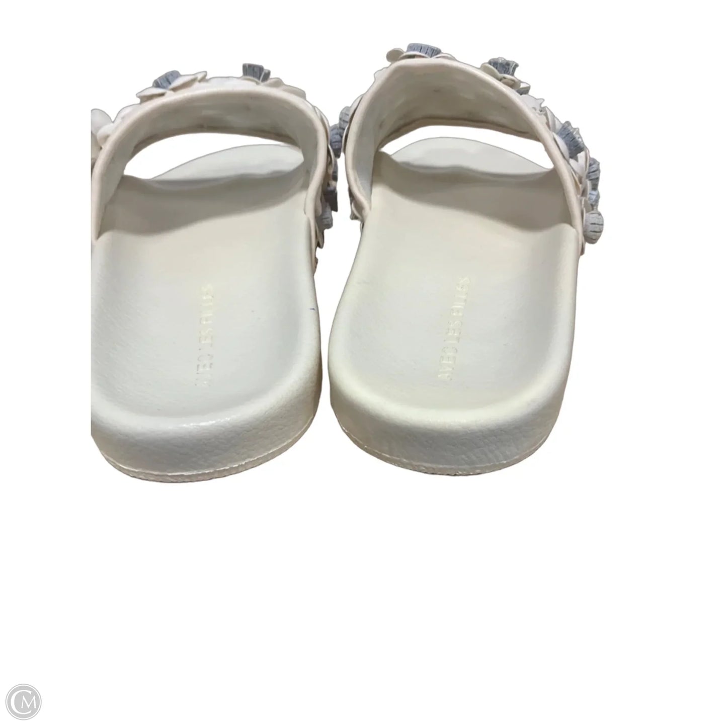 Sandals Flats By Avec Les Filles In Cream, Size: 6