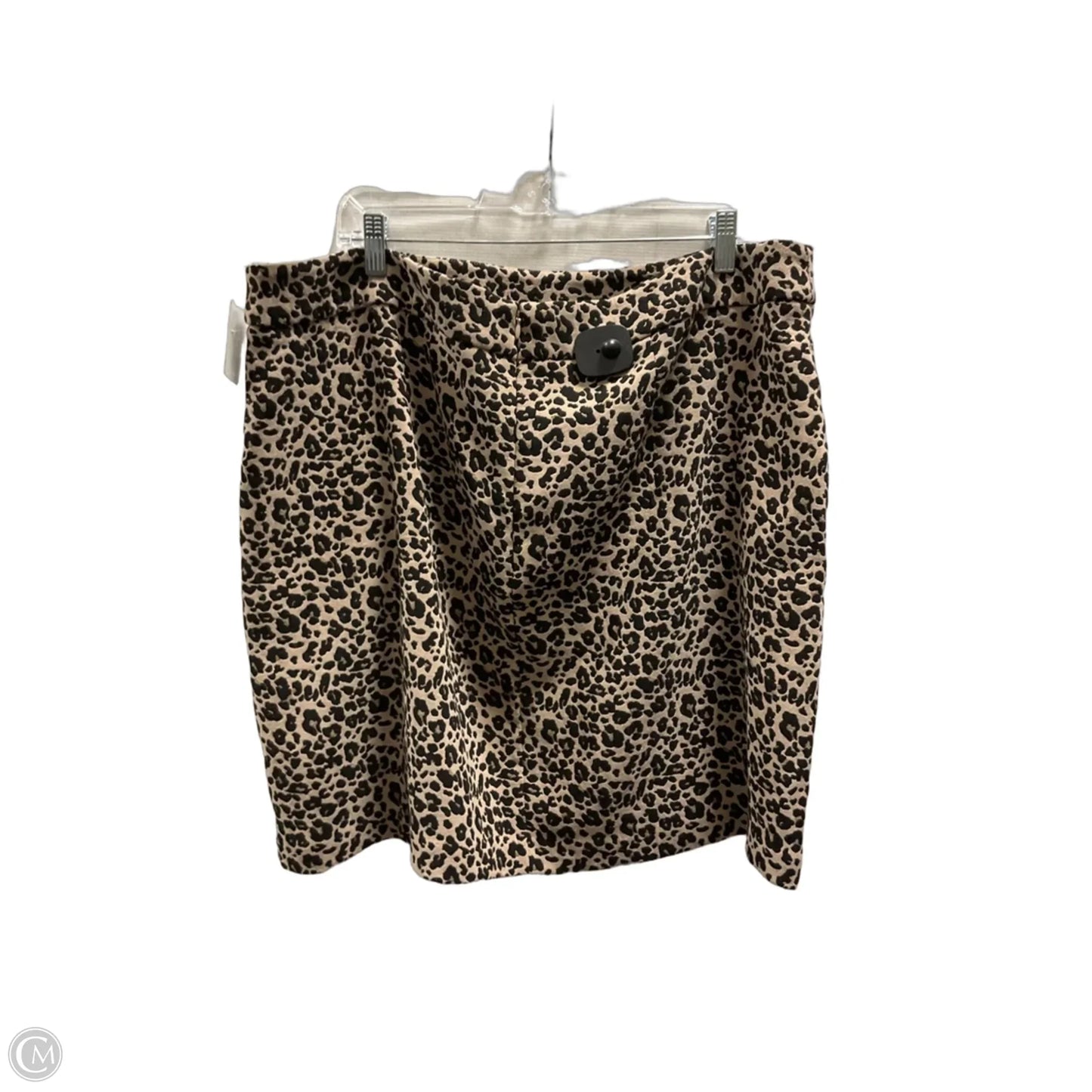 Skirt Mini & Short By Loft In Animal Print, Size: 18