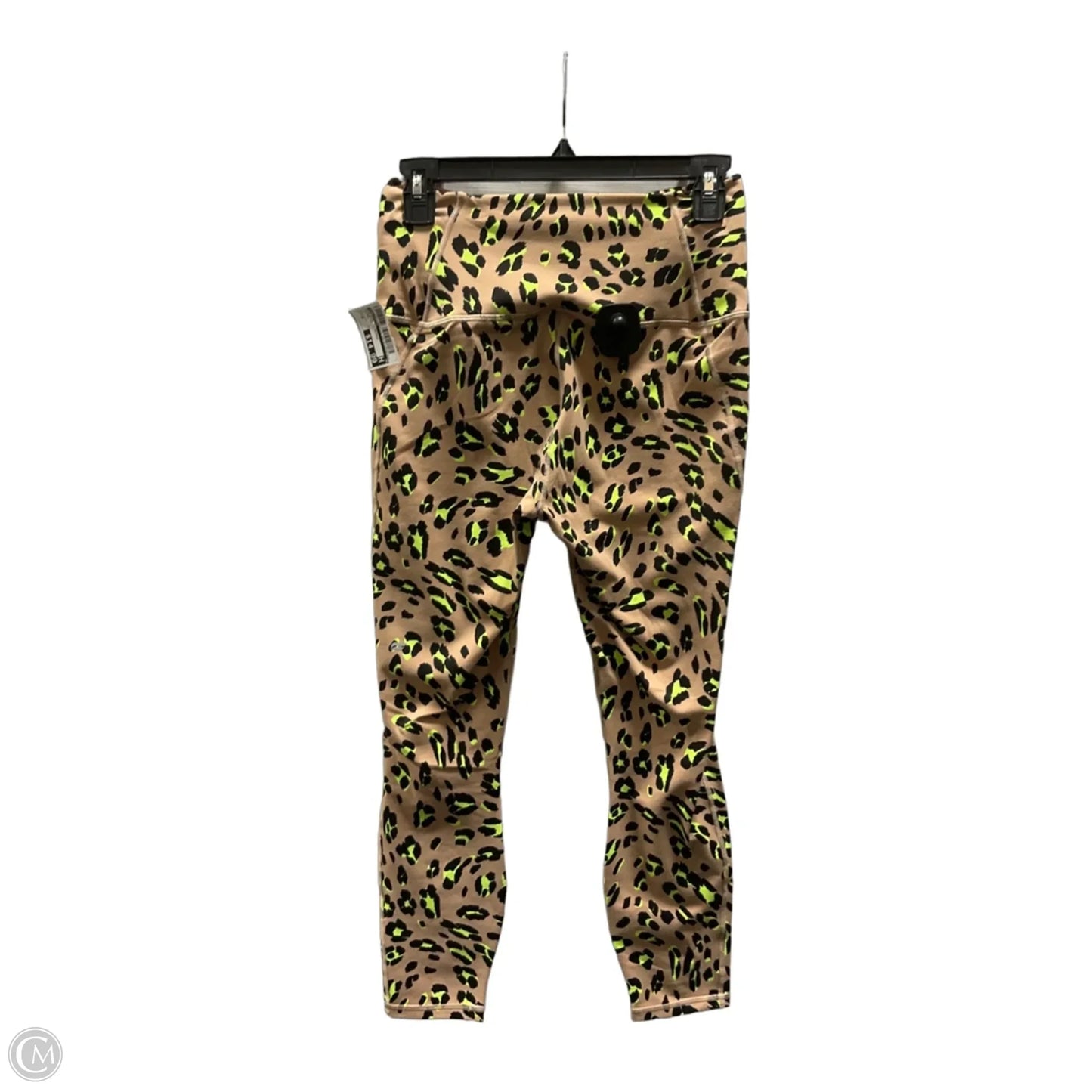 Athletic Leggings By Fabletics In Animal Print, Size: M