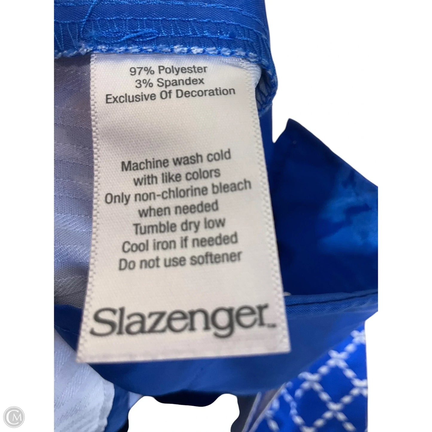 Athletic Shorts By Slazenger In Royal Blue, Size: 12