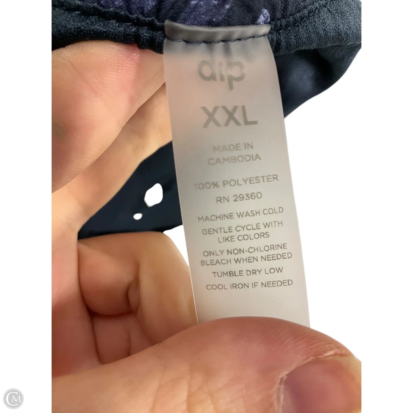 Athletic Shorts By Dip In Blue & Purple, Size: Xxl