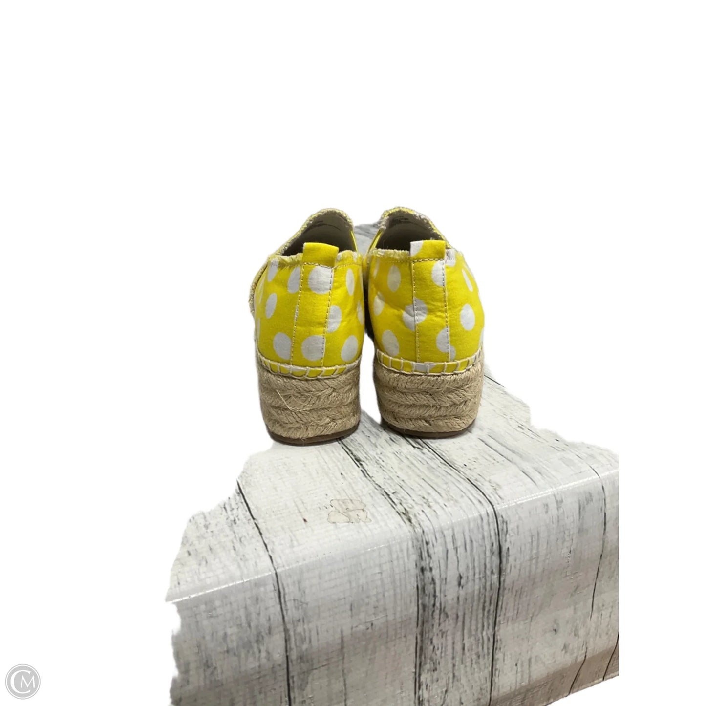 Shoes Heels Platform By Betsey Johnson In Yellow, Size: 7.5