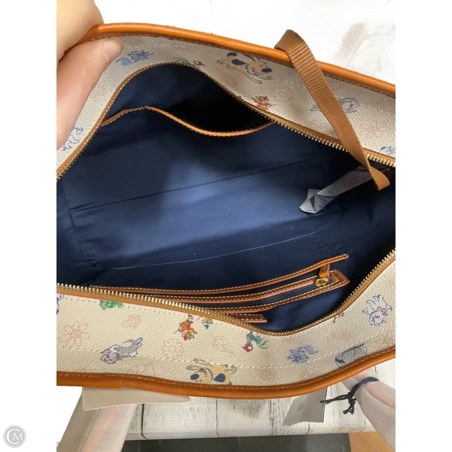 Handbag Designer By Dooney And Bourke, Size: Large