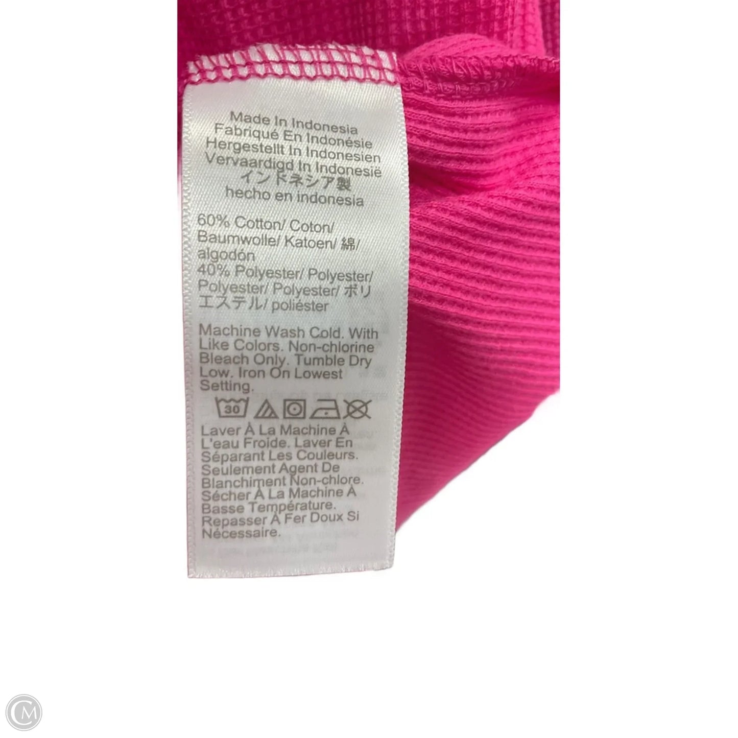 Top Long Sleeve Basic By J. Crew In Pink, Size: Xs