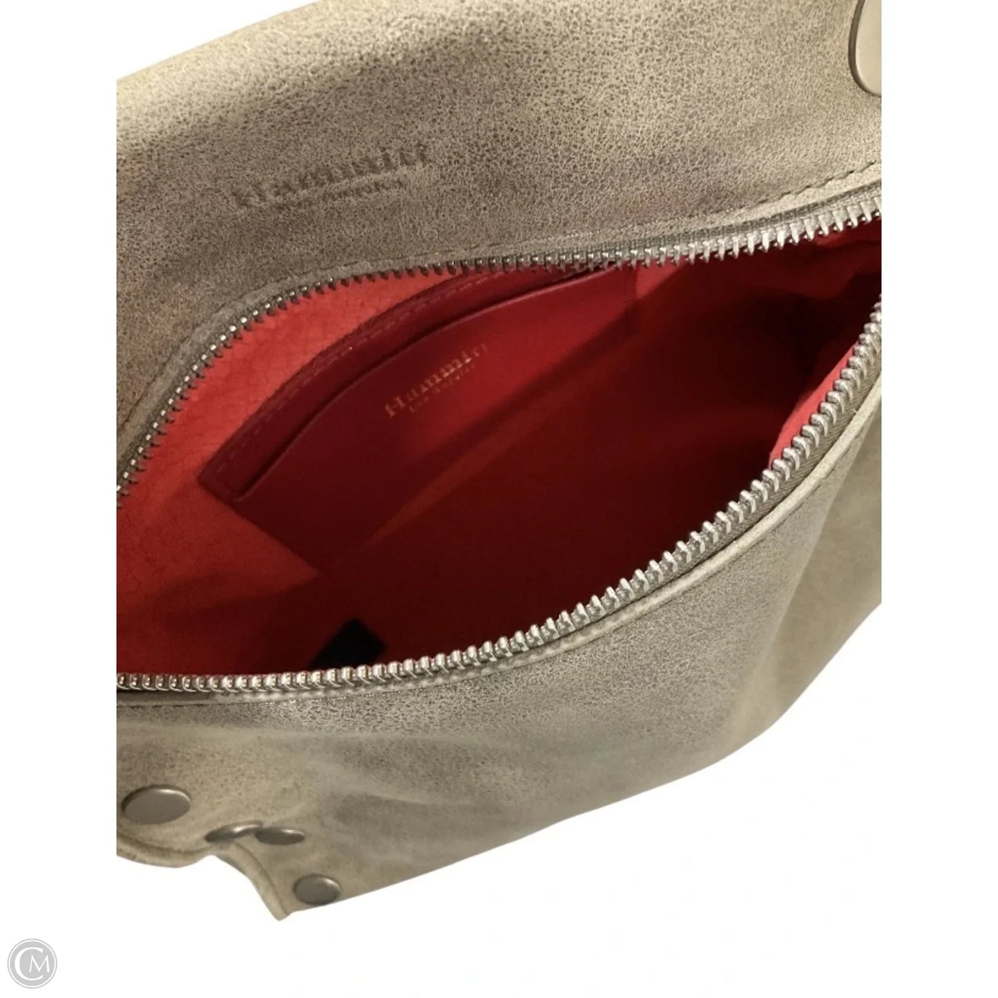 Handbag Leather By Hammitt, Size: Small