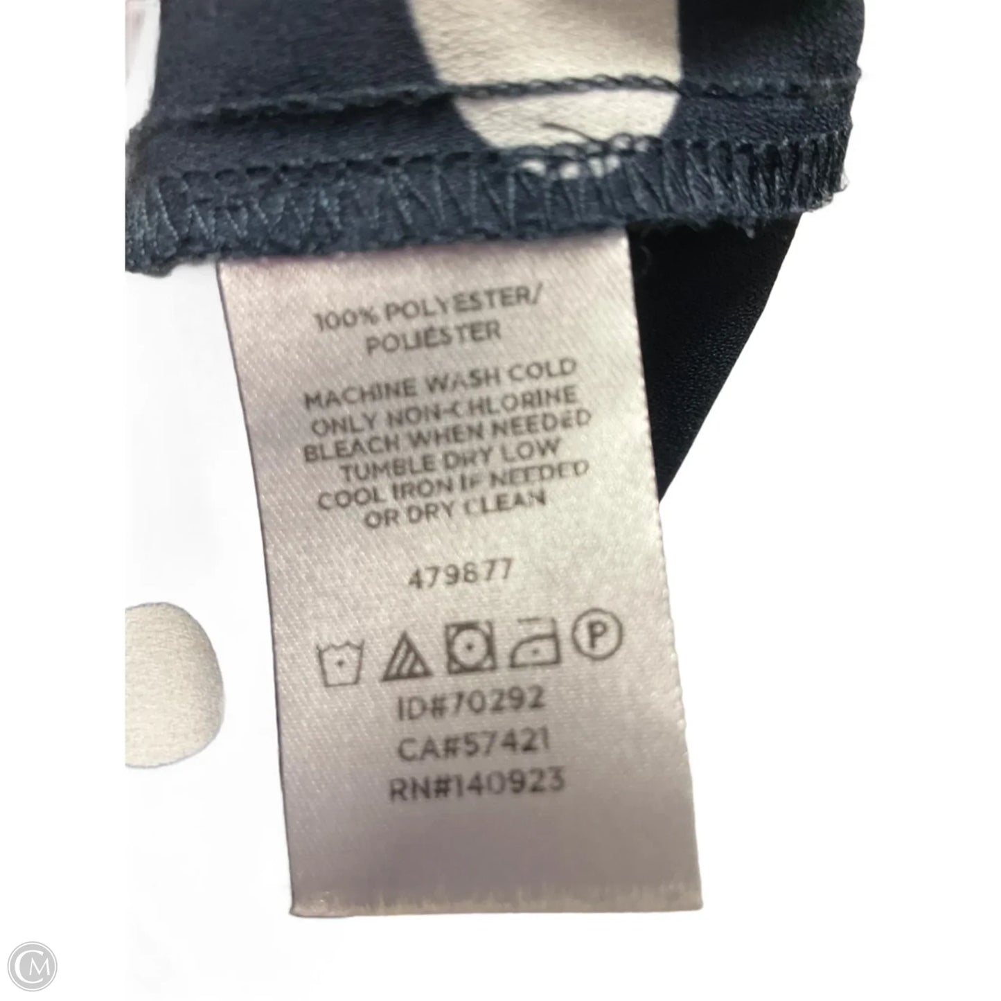 Top Long Sleeve By Loft In Navy, Size: S