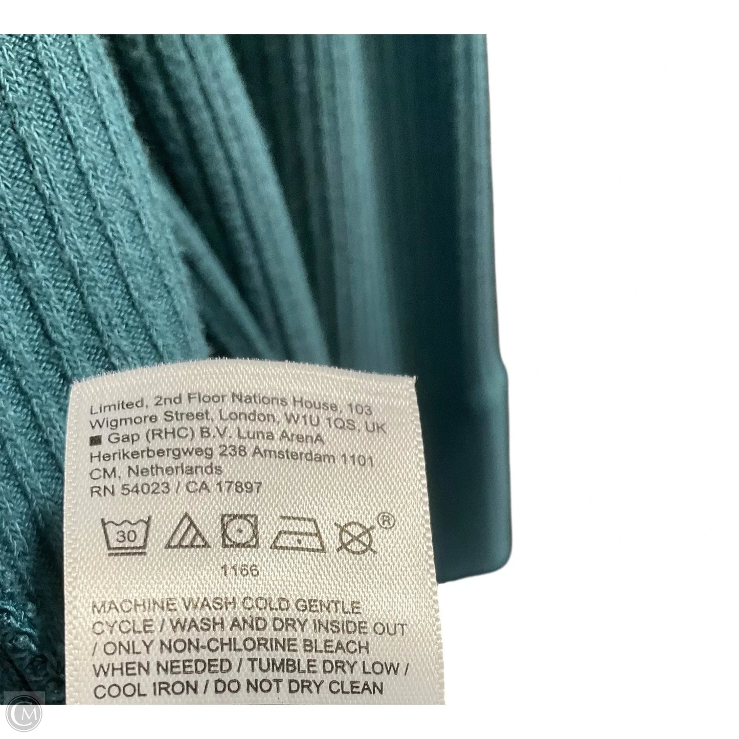 Sweater Cardigan By Athleta In Blue, Size: Xs