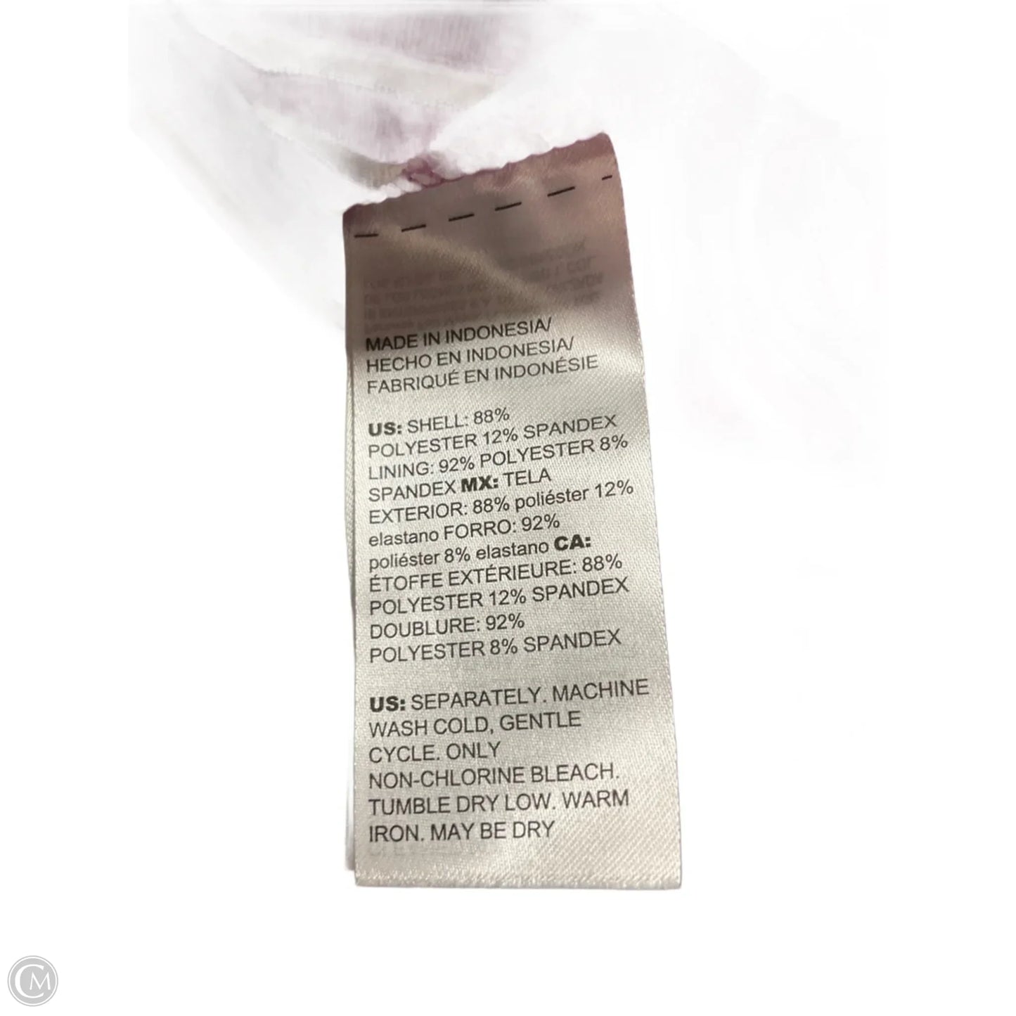 Skirt Mini & Short By Chicos In Purple, Size: 1x