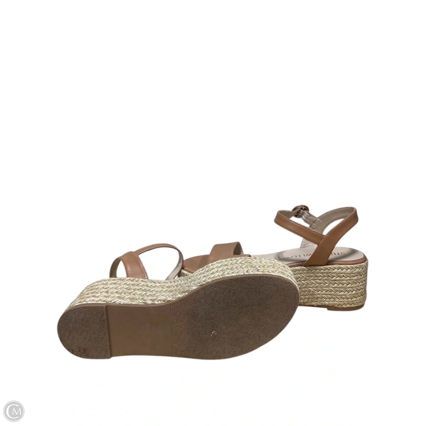 Sandals Designer By Stuart Weitzman In Tan, Size: 7