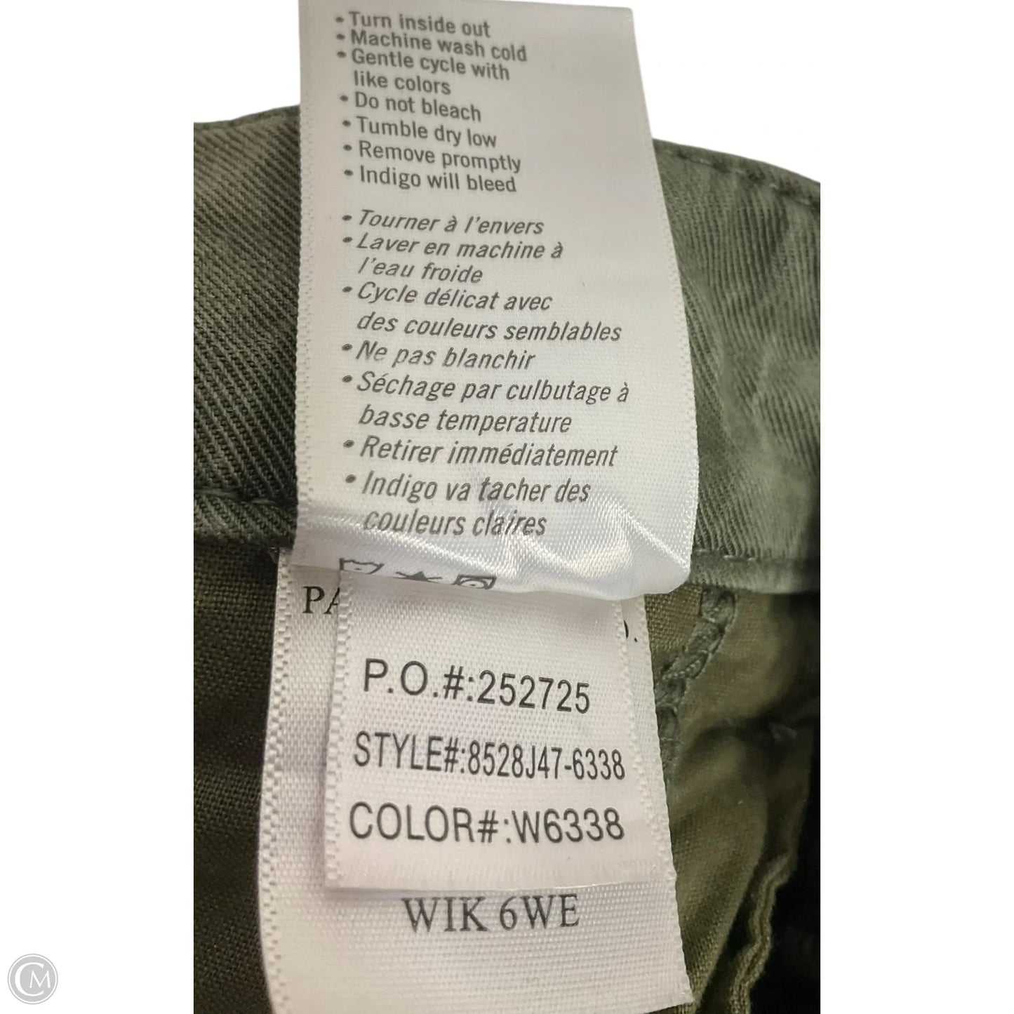 Pants Cargo & Utility By Paige In Green, Size: 4