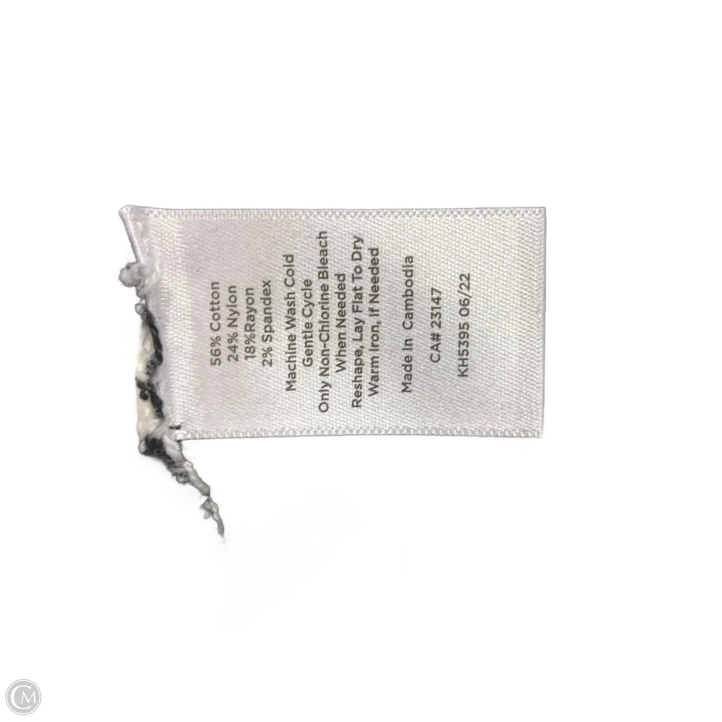 Sweater By Talbots In Striped Pattern, Size: M