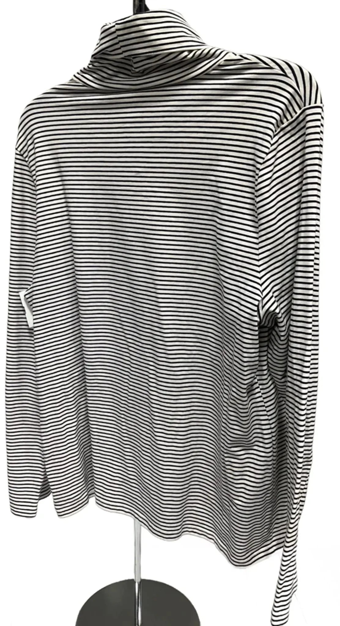 Top Long Sleeve By Talbots In Striped Pattern, Size: Xl