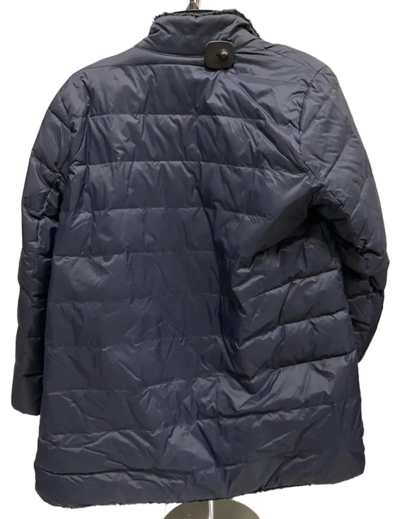 Jacket Puffer & Quilted By J. Jill In Navy, Size: S