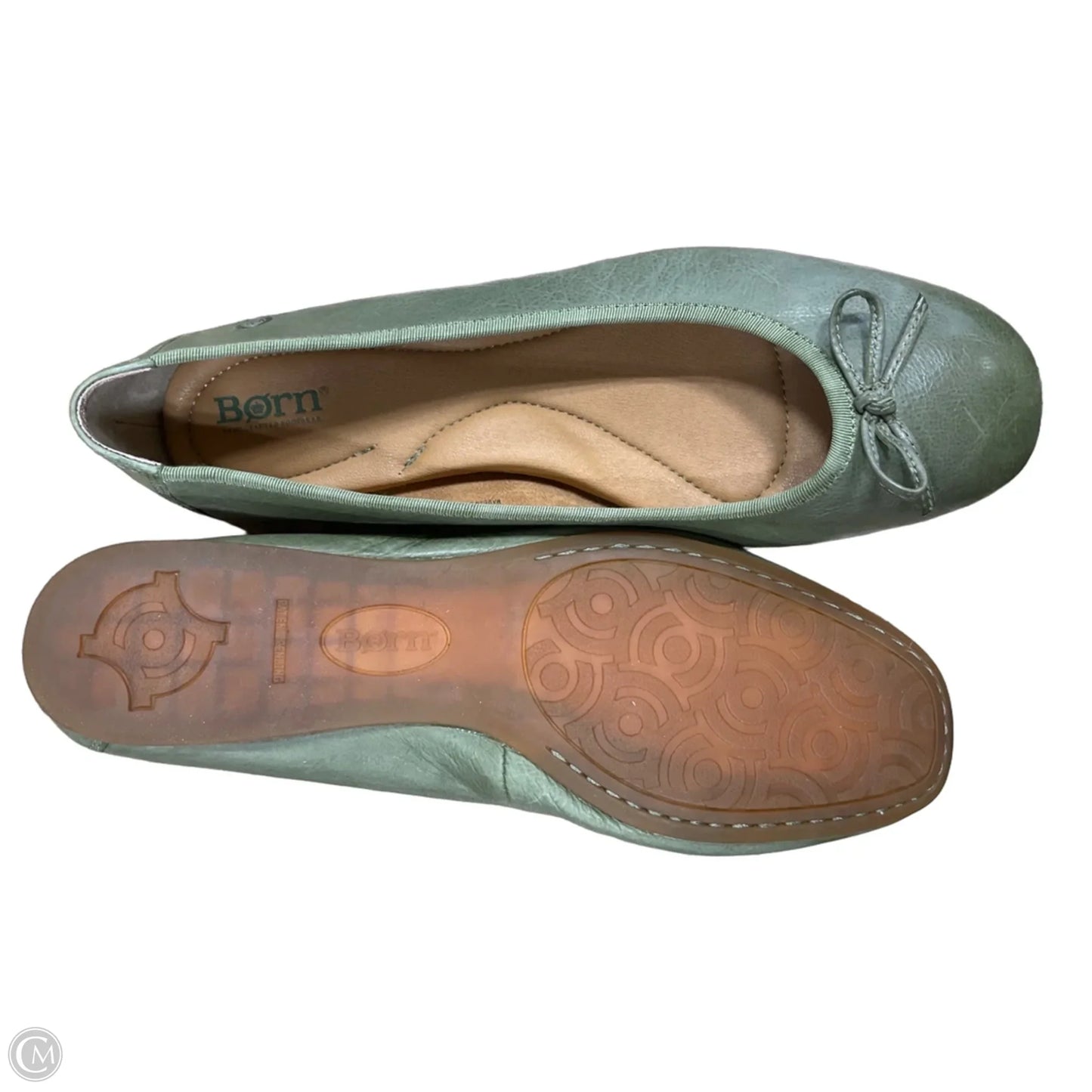 Shoes Flats By Born In Green, Size: 11