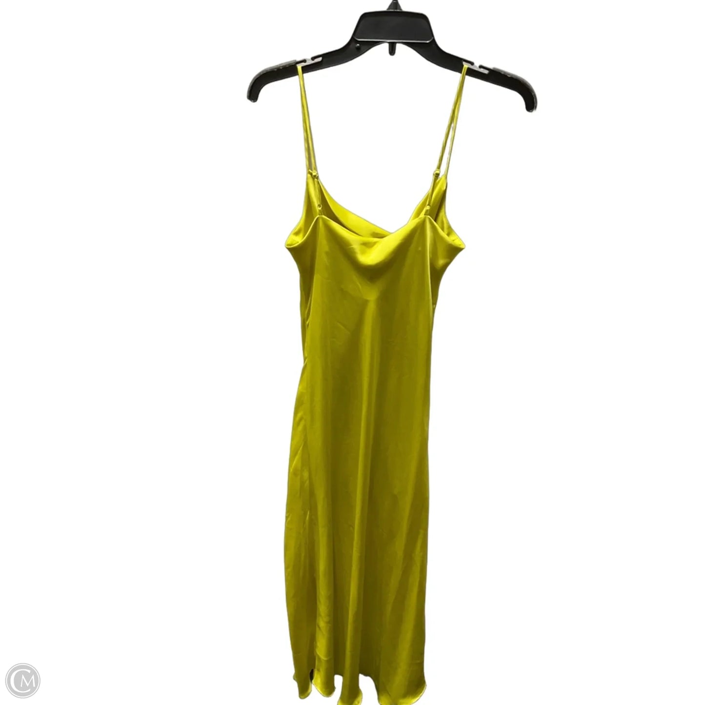 Dress Casual Maxi By Express In Yellow, Size: M