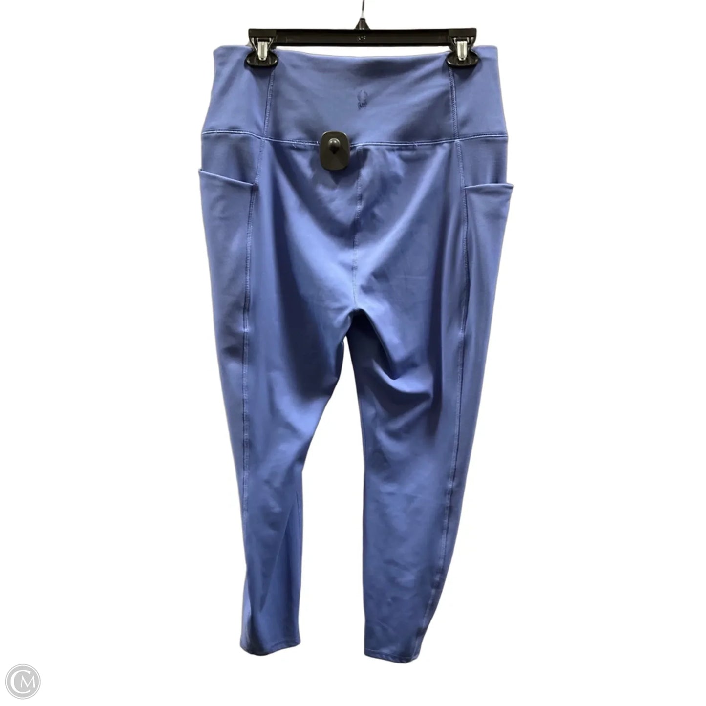 Athletic Leggings By Spyder In Blue, Size: Xl