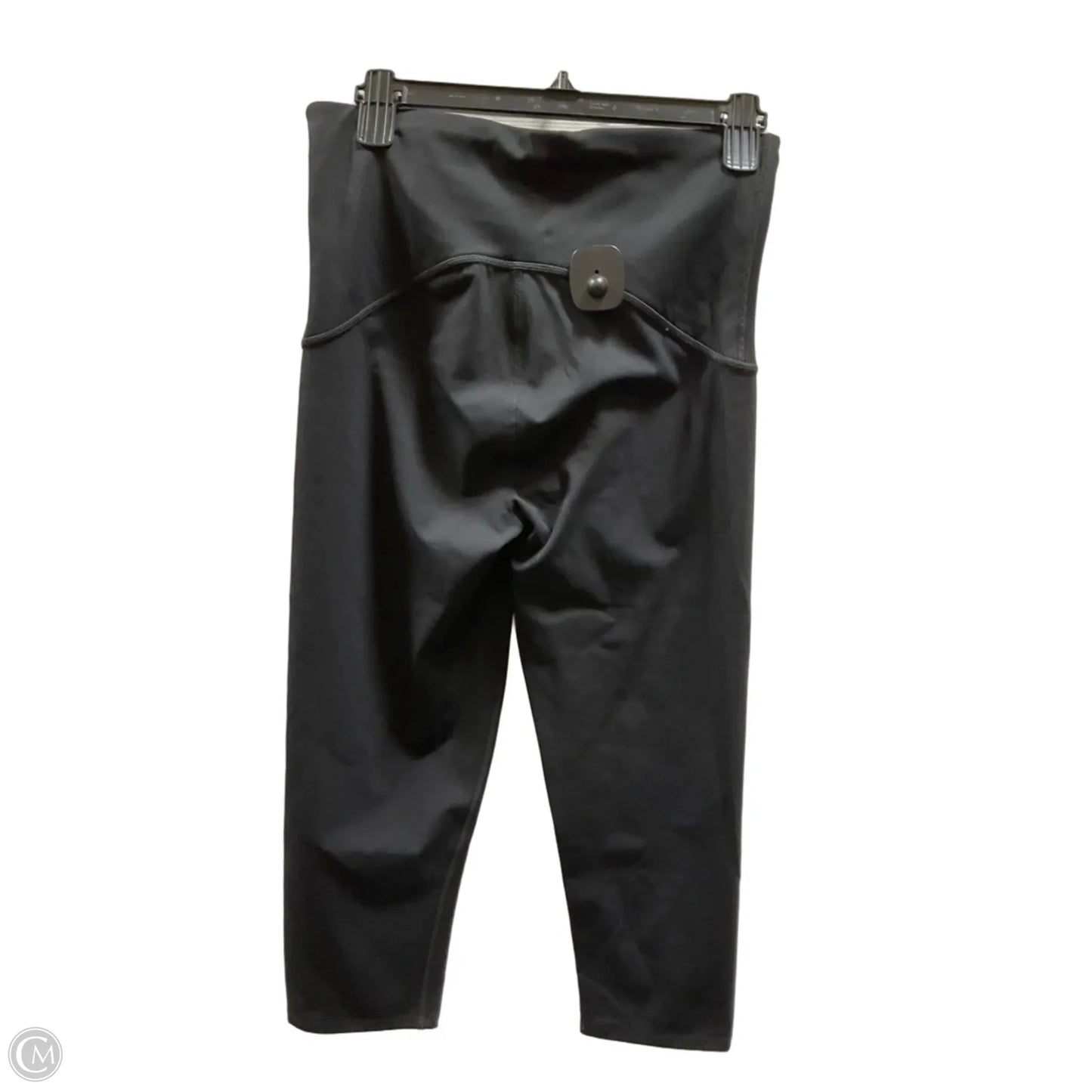 Athletic Leggings By Spanx In Black, Size: L