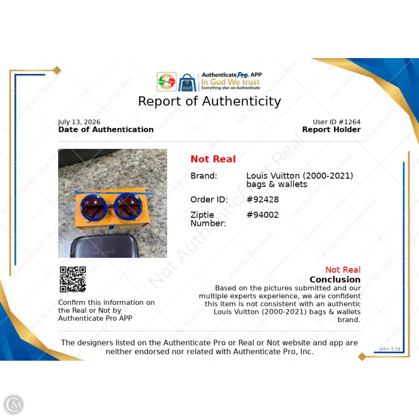 Sunglasses Luxury Designer By Louis Vuitton, Size: