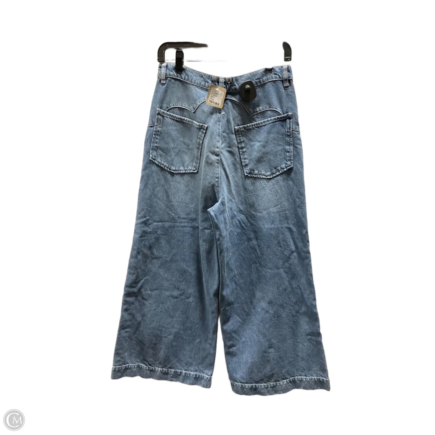 Jeans Wide Leg By Triarchy In Blue, Size: 8