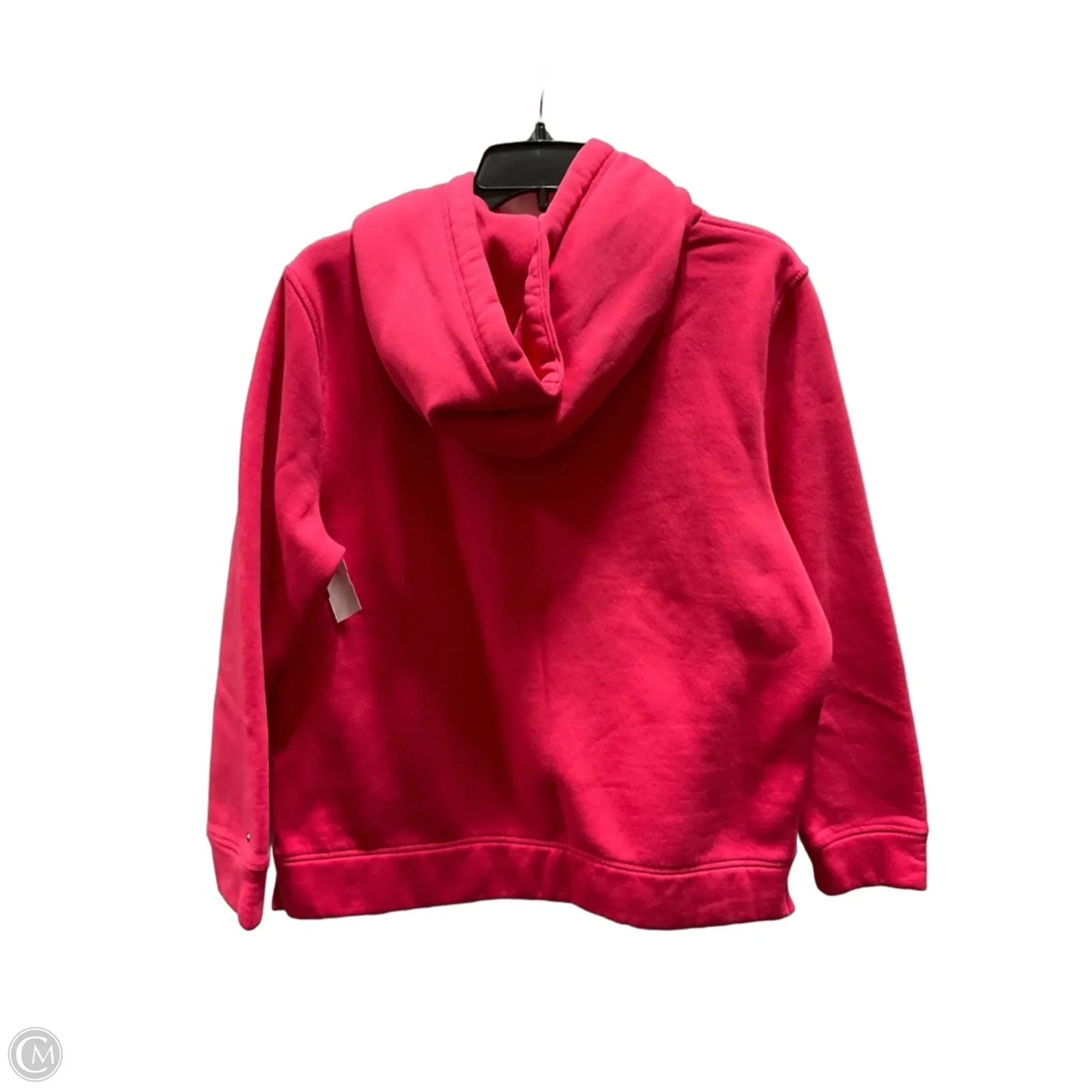 Sweatshirt Hoodie By Tommy Hilfiger In Pink, Size: L