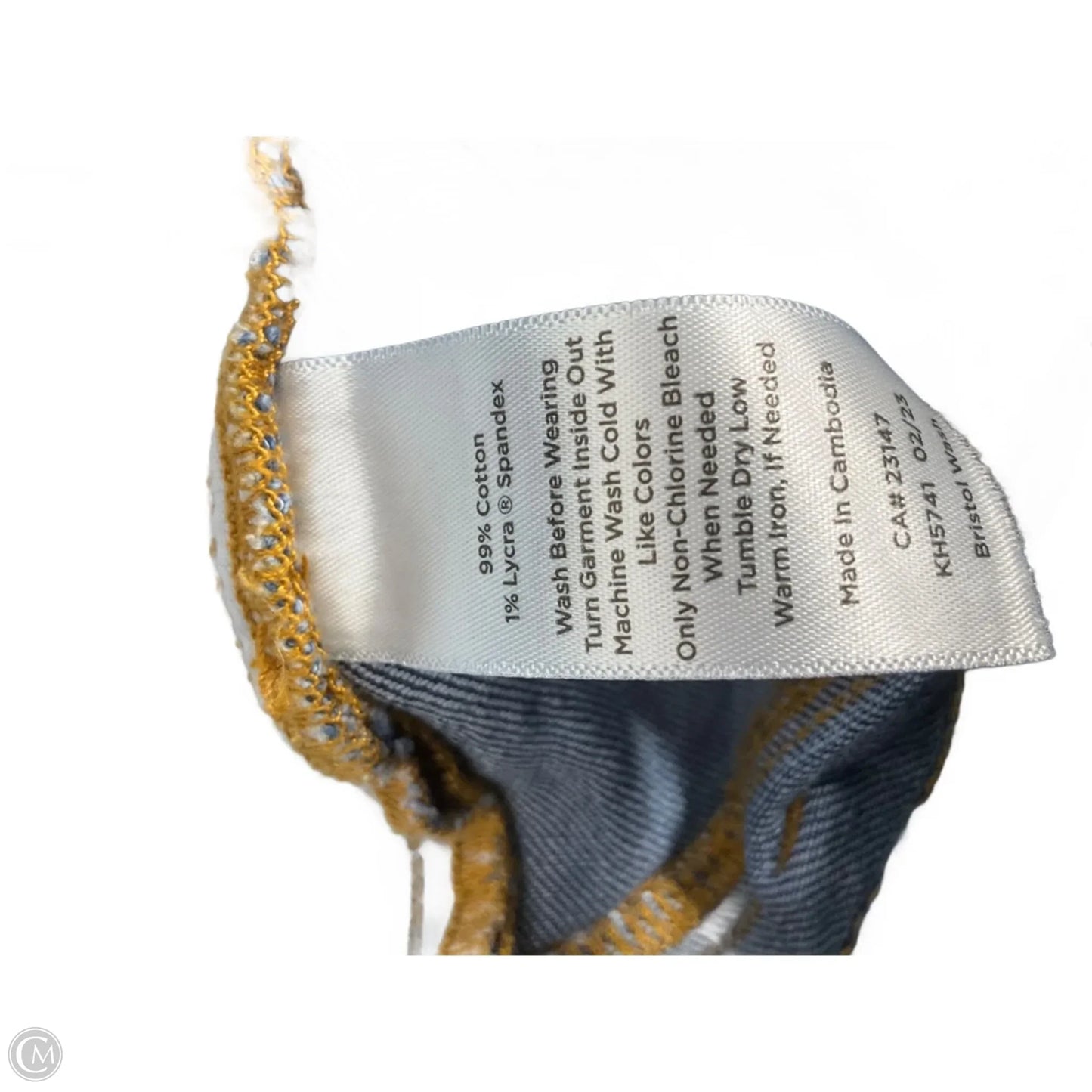 Jeans Straight By Talbots In Blue, Size: 10