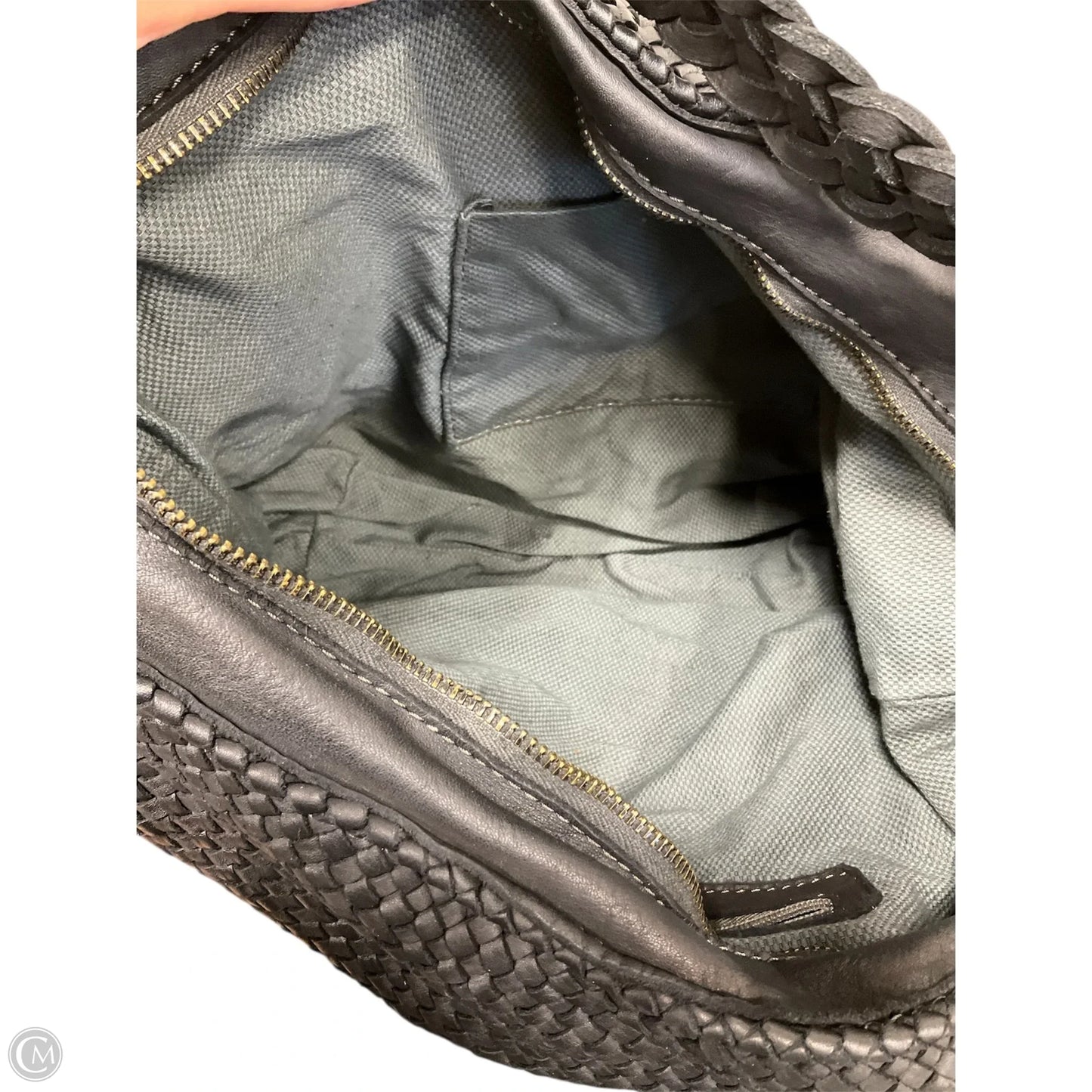 Handbag Leather By Cmc, Size: Large