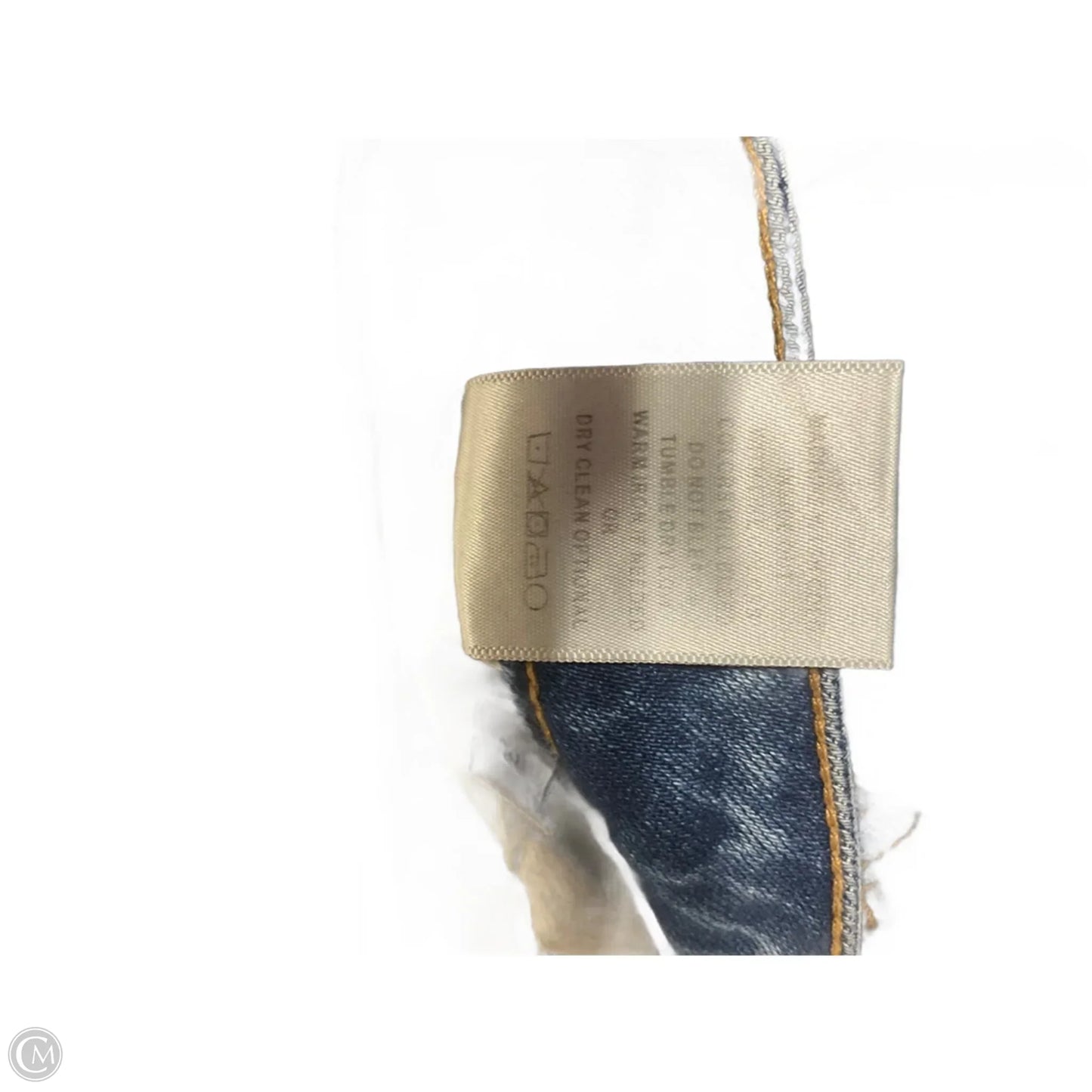 Jeans Straight By Vervet In Blue, Size: 8