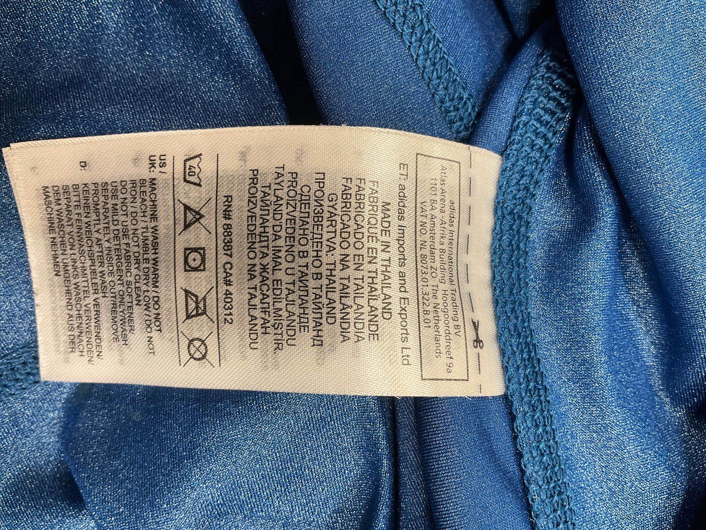 Athletic Leggings By Adidas Size: M