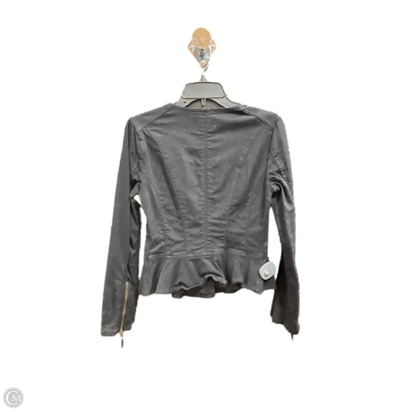 Jacket Denim By Elle In Black, Size: Xs