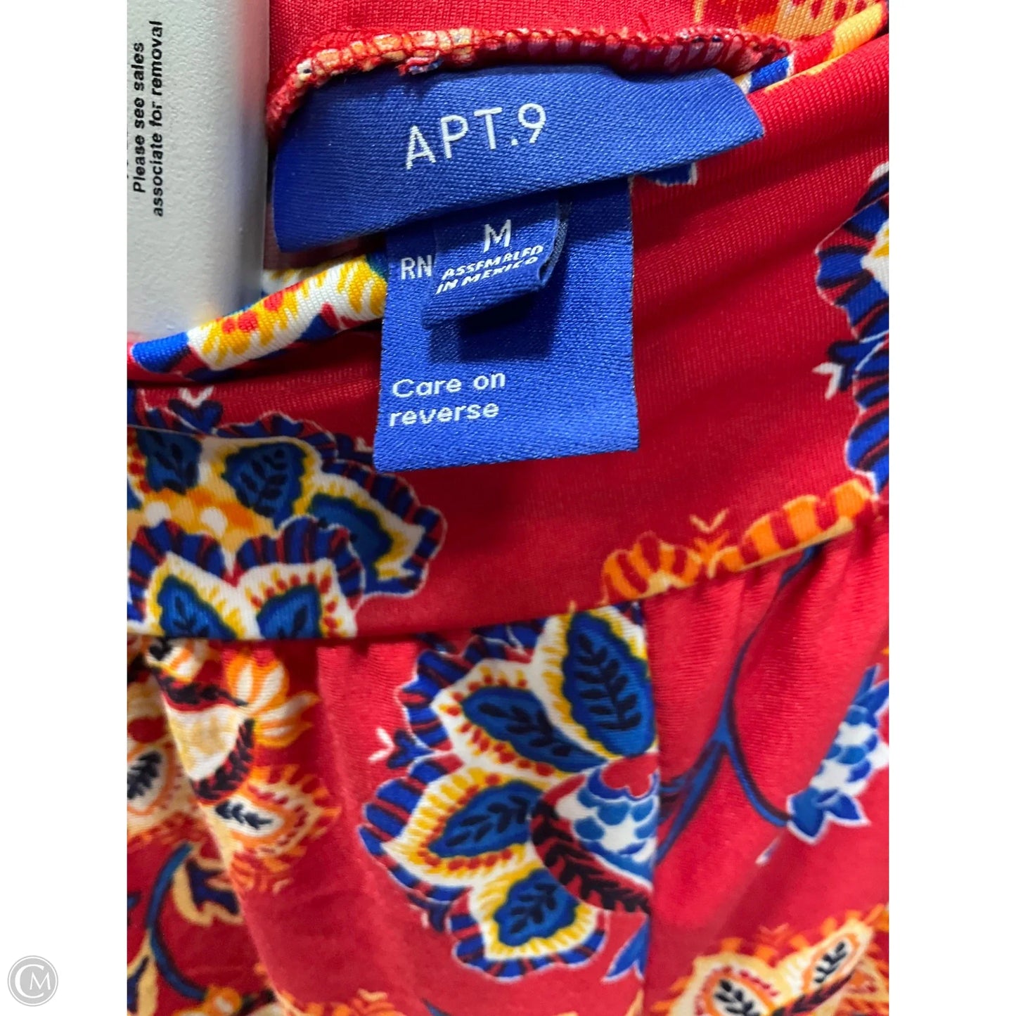 Pants Lounge By Apt 9 In Floral Print, Size: M