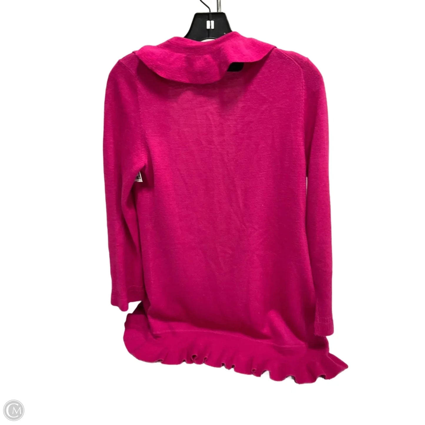 Sweater Cardigan By Clothes Mentor In Pink, Size: S